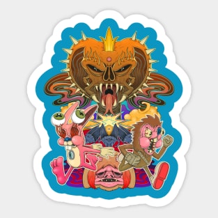 Panic Attack by Voodoo Salad Sticker